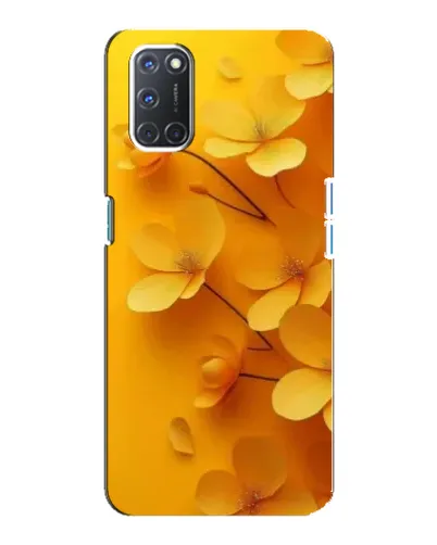Чехол для OPPO A92 с картинкой «Золотые лепестки» Чехол для OPPO A92 с картинкой «Золотые лепестки»