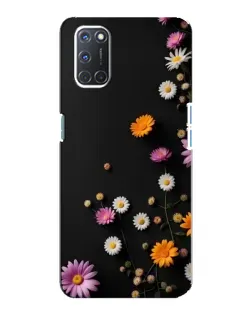 Чехол для OPPO A92 с картинкой «Цветочная композиция»