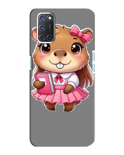 Чехол для OPPO A92 с картинкой «Девочка капибара» Чехол для OPPO A92 с картинкой «Девочка капибара»