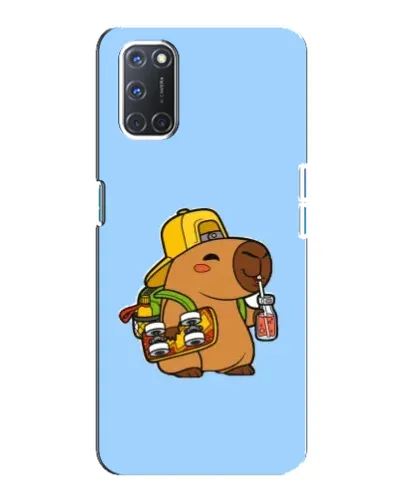 Чехол для OPPO A92 с картинкой «Капибара на скейте» Чехол для OPPO A92 с картинкой «Капибара на скейте»