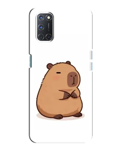 Чехол для OPPO A92 с картинкой «Толстенькая капибара» Чехол для OPPO A92 с картинкой «Толстенькая капибара»