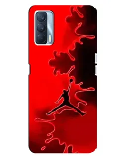 Чохол для OPPO A92s з картинкою «Jordan Red Smoke»
