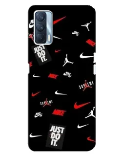 Чохол для OPPO A92s з картинкою «Nike Mix Pattern»