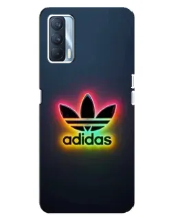 Чехол для OPPO A92s с картинкой «Неоновый Adidas»