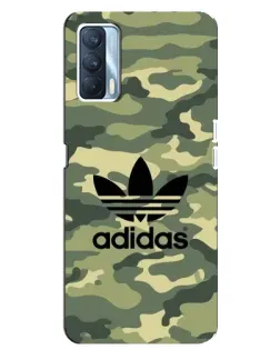 Чехол для OPPO A92s с картинкой «Милитари стиль Adidas»