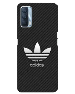 Чехол для OPPO A92s с картинкой «Adidas Карбоновая текстура»