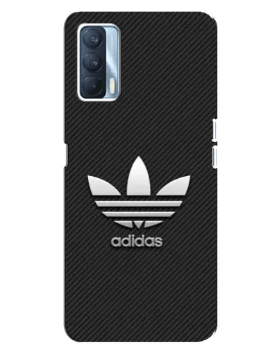 Чехол для OPPO A92s с картинкой «Adidas Карбоновая текстура»