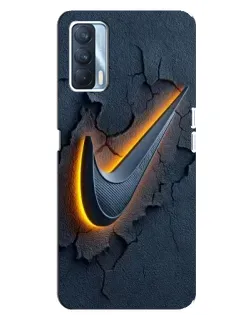Чохол для OPPO A92s з картинкою «Об'ємний логотип Найк»