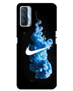 Чохол для OPPO A92s з картинкою «Nike та синій дим»