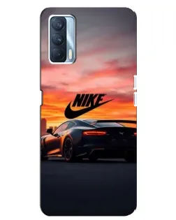 Чохол для OPPO A92s з картинкою «Nike та суперкар»
