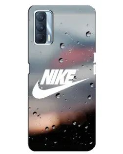 Чехол для OPPO A92s с картинкой «Nike в стиле ретро»