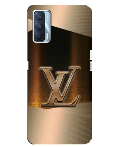 Чехол для OPPO A92s с картинкой «LV — золотое сияние»