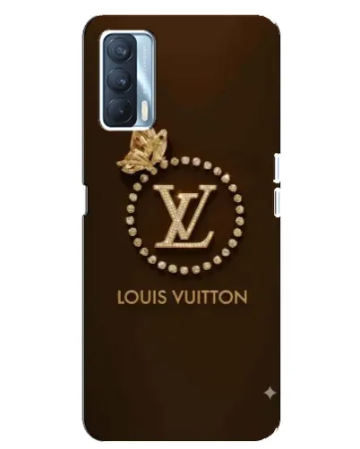 Чехол для OPPO A92s с картинкой «LV — золотая печать»