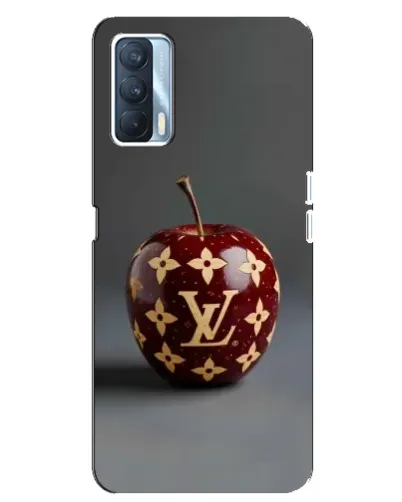 Чехол для OPPO A92s с картинкой «Красное яблоко LV»