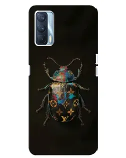 Чехол для OPPO A92s с картинкой «LV — мраморный принт»
