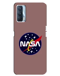 Чехол для OPPO A92s с картинкой «NASA — ретро космос»