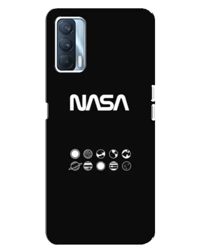 Чехол для OPPO A92s с картинкой «NASA — технический принт»