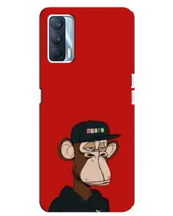 Чохол для OPPO A92s з картинкою «Bored Ape — червоний фон» Чохол для OPPO A92s з картинкою «Bored Ape — червоний фон»