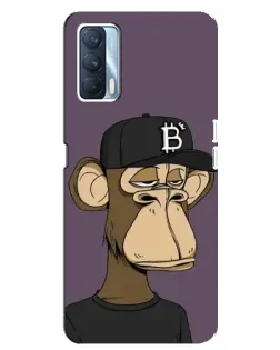 Чехол для OPPO A92s с картинкой «Bored Ape в кепке»