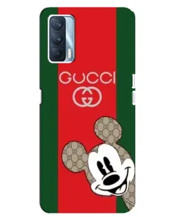Чохол для OPPO A92s з картинкою «Gucci — смуги та Міккі»