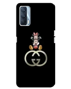Чохол для OPPO A92s з картинкою «Мінні Маус на лого»