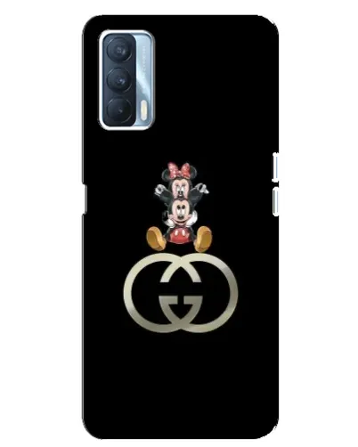 Чехол для OPPO A92s с картинкой «Минни Маус на лого»