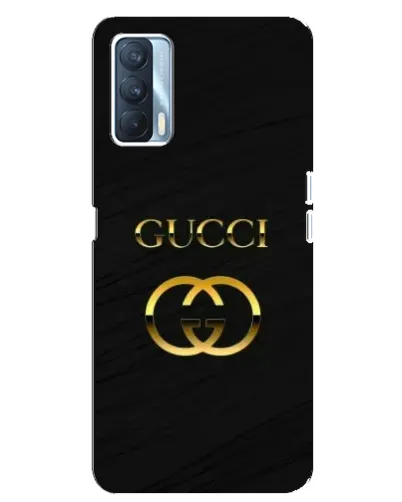 Чехол для OPPO A92s с картинкой «Золотой логотип Gucci»