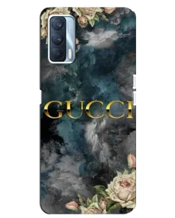 Чохол для OPPO A92s з картинкою «Абстрактні квіти Gucci»