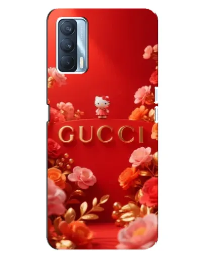 Чехол для OPPO A92s с картинкой «Gucci — золотой сад»