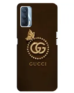 Чохол для OPPO A92s з картинкою «Gucci — золотий метелик»