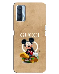 Чохол для OPPO A92s з картинкою «Міккі Маус Gucci — крафт»