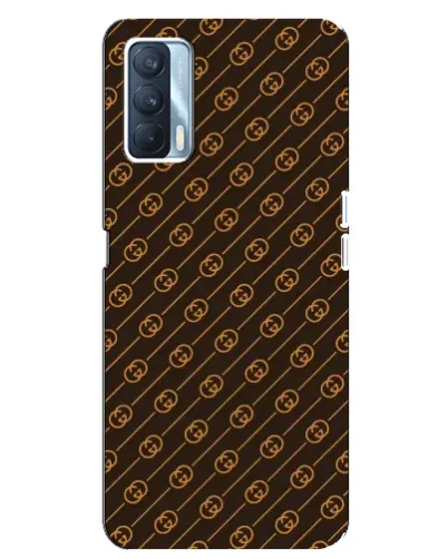 Чехол для OPPO A92s с картинкой «Gucci — золотые диагонали»