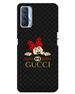 Чохол для OPPO A92s з картинкою «Мінні Маус Gucci — чорний»