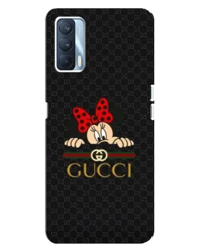 Чехол для OPPO A92s с картинкой «Минни Маус Gucci — черный»