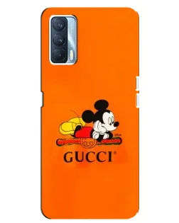 Чохол для OPPO A92s з картинкою «Міккі Маус Gucci — помаранч»