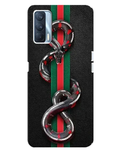 Чехол для OPPO A92s с картинкой «Gucci — змея на полосе» Чехол для OPPO A92s с картинкой «Gucci — змея на полосе»