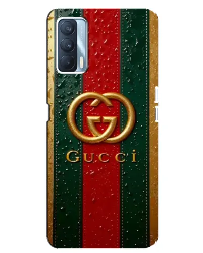 Чехол для OPPO A92s с картинкой «Gucci — фирменная полоса и золото» Чехол для OPPO A92s с картинкой «Gucci — фирменная полоса и золото»