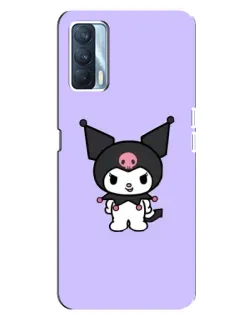 Чехол для OPPO A92s с картинкой «Kuromi — нежный фиолетовый»