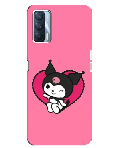 Чехол для OPPO A92s с картинкой «Kuromi — любовь в сердце»