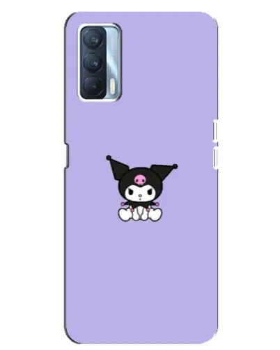 Чехол для OPPO A92s с картинкой «Kuromi — фиолетовый минимализм»