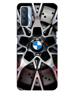 Чехол для OPPO A92s с картинкой «BMW — деталь диска»