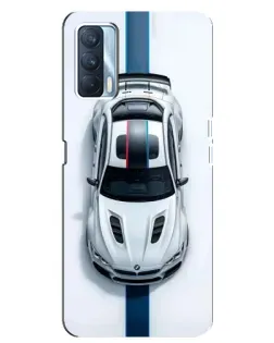 Чехол для OPPO A92s с картинкой «Вид сверху — BMW M»