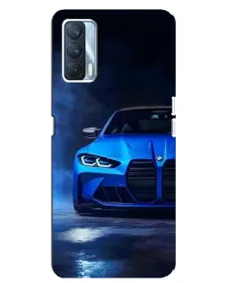 Чехол для OPPO A92s с картинкой «Голубая BMW M4» Чехол для OPPO A92s с картинкой «Голубая BMW M4»