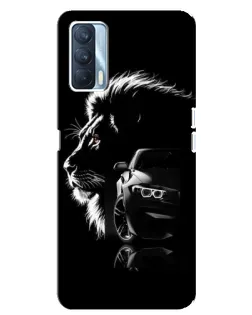 Чехол для OPPO A92s с картинкой «BMW и лев» Чехол для OPPO A92s с картинкой «BMW и лев»