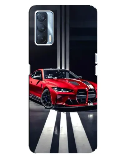 Чехол для OPPO A92s с картинкой «Красная BMW на дороге» Чехол для OPPO A92s с картинкой «Красная BMW на дороге»