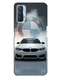 Чехол для OPPO A92s с картинкой «BMW в белом дыму» Чехол для OPPO A92s с картинкой «BMW в белом дыму»