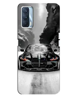 Чехол для OPPO A92s с картинкой «BMW — акварельный дрифт» Чехол для OPPO A92s с картинкой «BMW — акварельный дрифт»