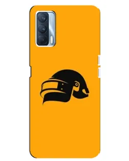 Чехол для OPPO A92s с картинкой «PUBG — золотой шлем»