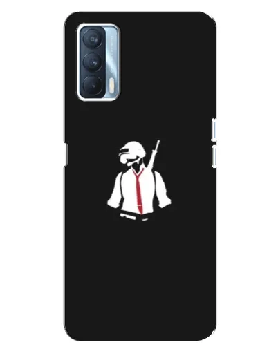 Чехол для OPPO A92s с картинкой «PUBG — силуэт воина» Чехол для OPPO A92s с картинкой «PUBG — силуэт воина»