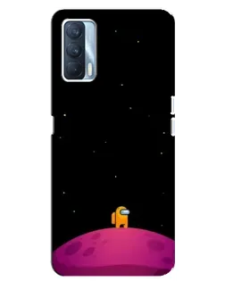 Чехол для OPPO A92s с картинкой «Одинокий герой на планете»